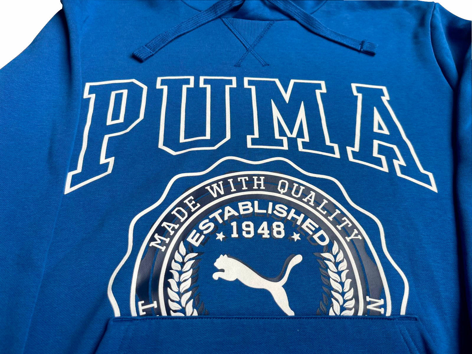 Buzo Azul Deportivo Hombre Puma